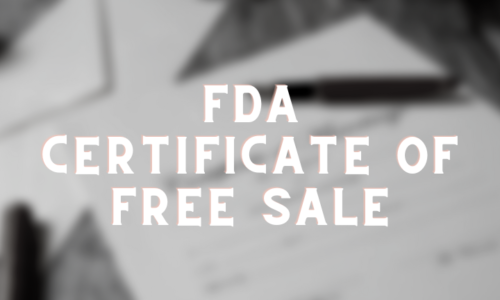 fda certificate of free sale apostille